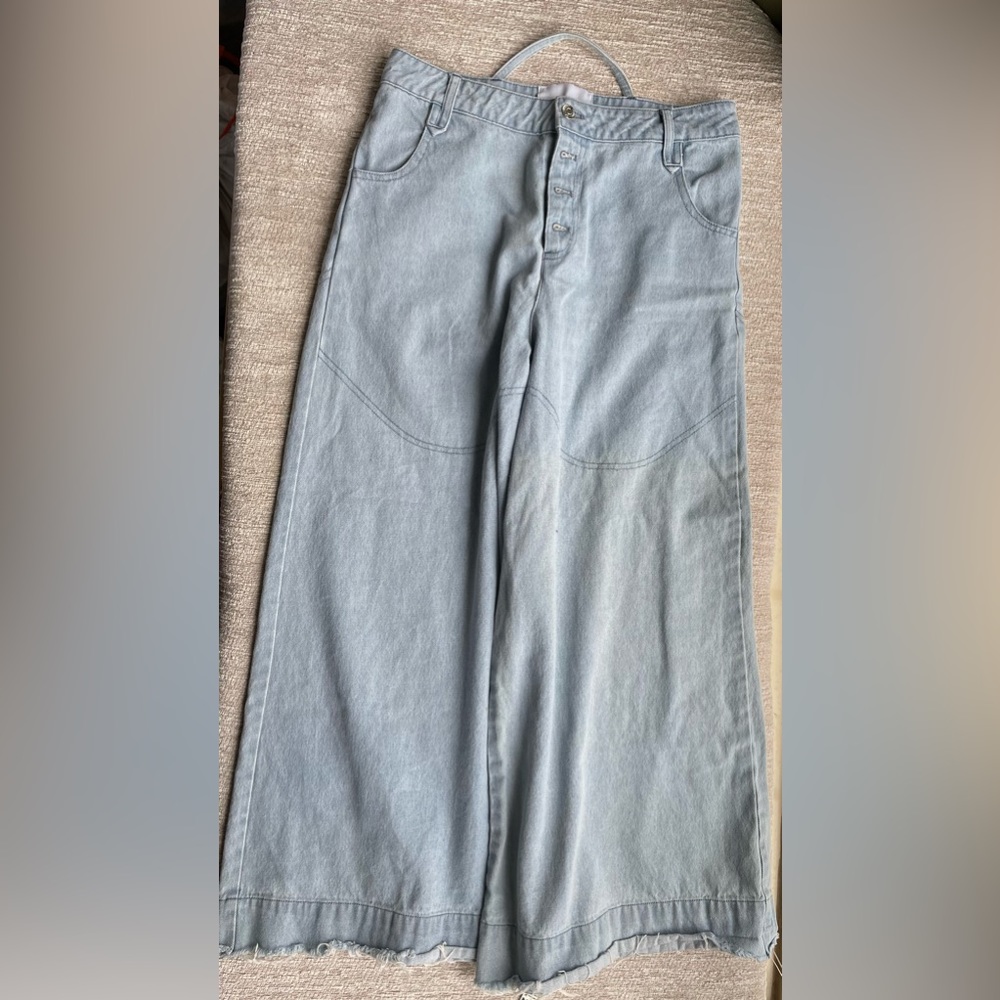 House of Sunny Wide Leg Jeans